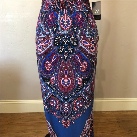 Adrianna Papell Nerine Sleeveless Maxi Dre… - Picture 4 of 8